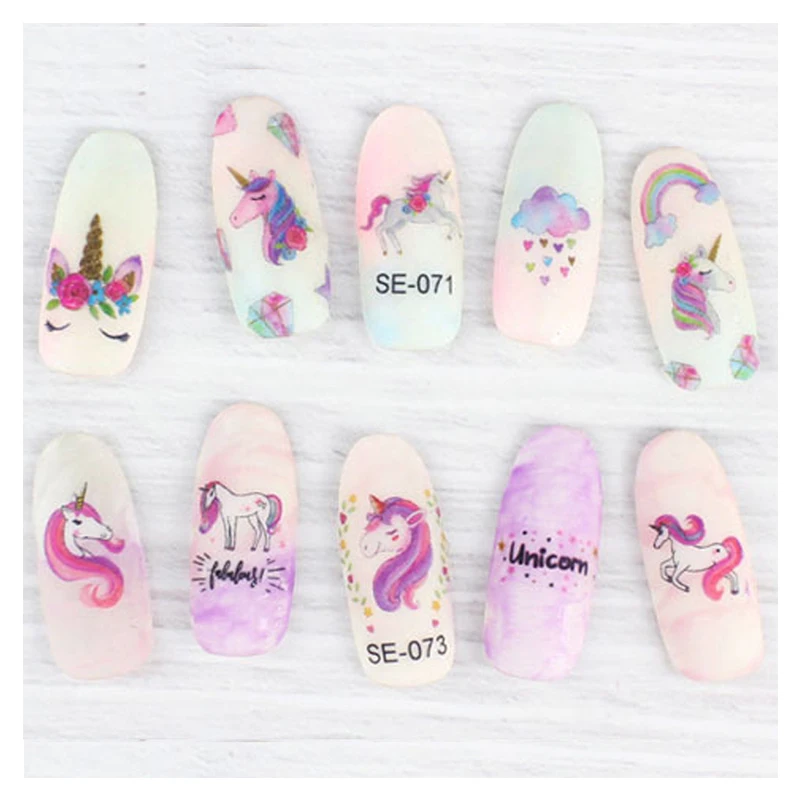 

Wholesale Custom Nail Wraps nail art decoration sticker, nail sticker for girls, Colorful