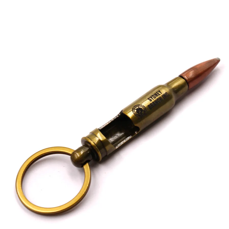 

Metal Bullet Train Shape Shot Beer Bottle Opener Keychain