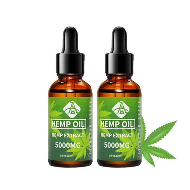 

AH In Stock Organic Premium Pain Relief Anti Inflammatory Hemp Oil 500MG