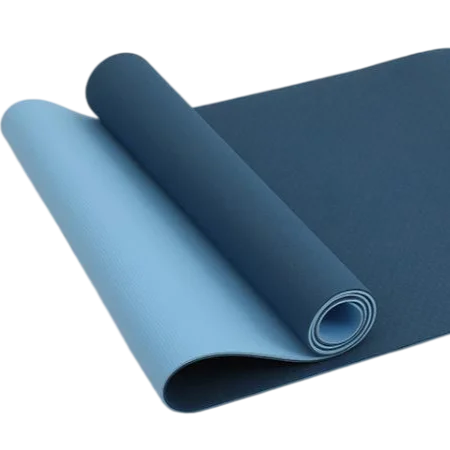 

gym equipment blue 6mm Customized Professional TPE Yoga Mat anti slip exercise mats wenbinlong, As the pic