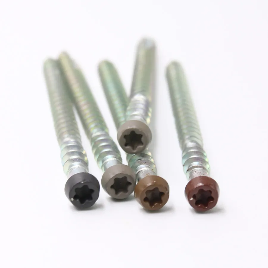 

Flat head torx double thread Type 17 composite deck screw