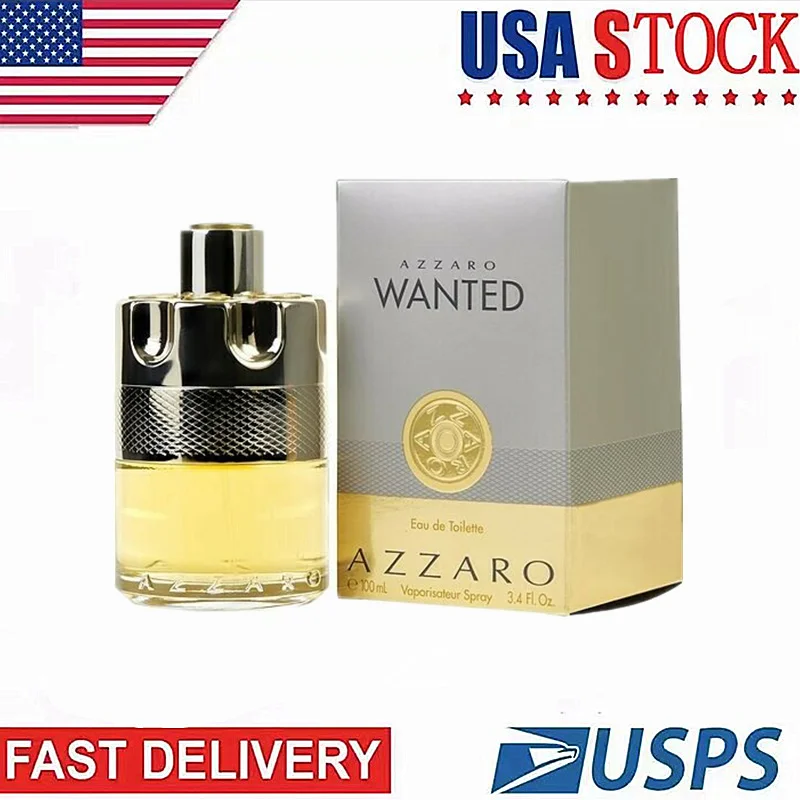 

Men's perfume Wanted 100ml 3.4fl.oz Eau de Toilette Long Lasting Body Spray Men's Colognes perfume