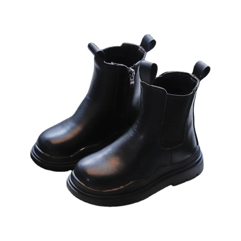 

Shangzhou OEM Bota De Criana New Style Black Autumn Chimney Boots Girls Kids Rain Boots, Green/purple/black/pink