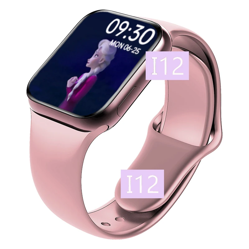 

Series 6 Music Smartwatch I12 Full Touch Men Women Sport Fitness Wrist Watch Rotate Button BT Calling China Smart Watch