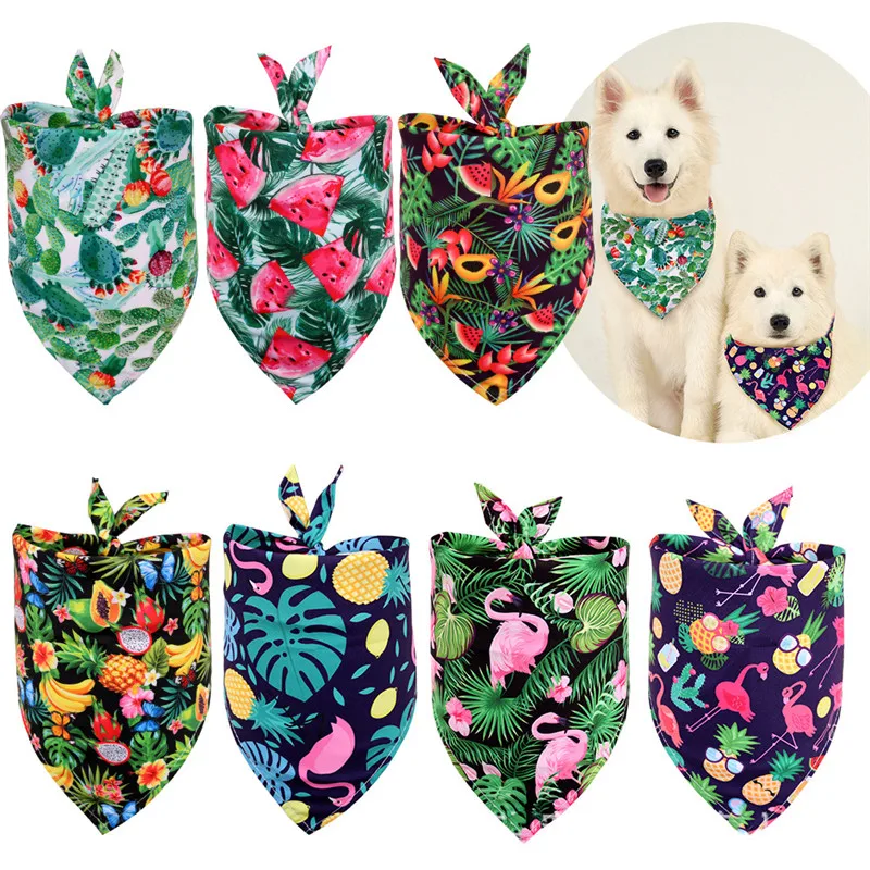 

Wholesale Pet Supplies Sublimation Custom Bandana Scarf Pet Dog Bandana Customized Pet Collar, Picture