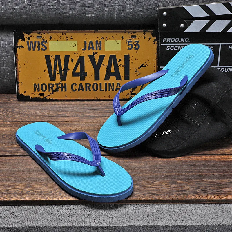 

Summer Simple Cheap Beach Flip-flops Slippers For Men