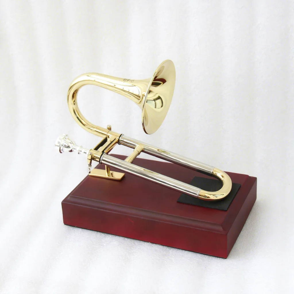 Good Price Piccolo Trombone High End Brass Slide Trumpet Oem Acceptable Trombone