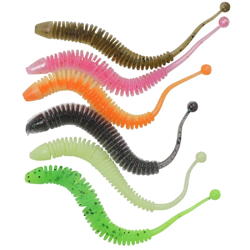 

Custom Logo Artificial Softplastic Lacking Fishing T Tail Soft Lure Moulds Fishing, Various