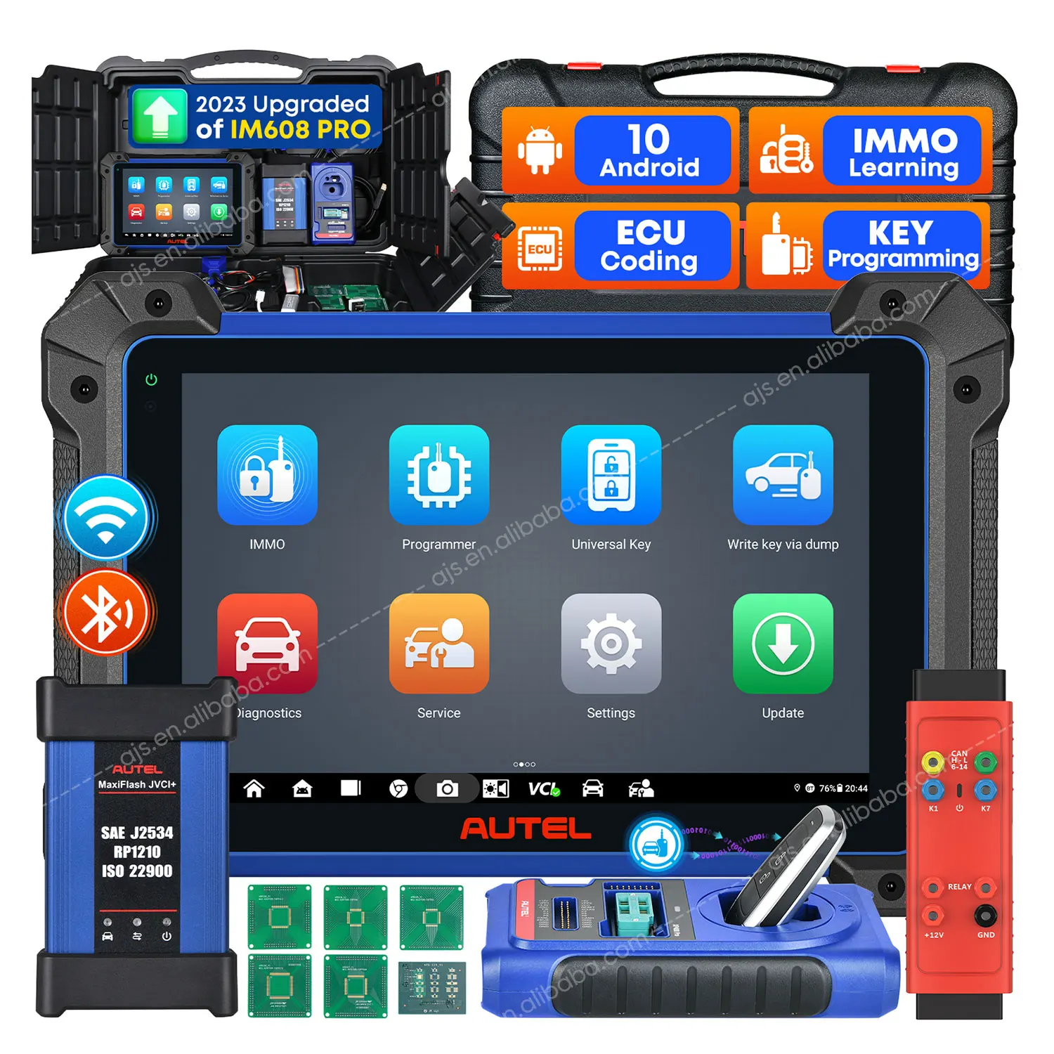 

Autel MaxiIM IM608S II Cars Key Programmer IM608II PRO2 Vehicle Diagnostic Tool obd2 scanner IM608 Pro II with 2 Year Update