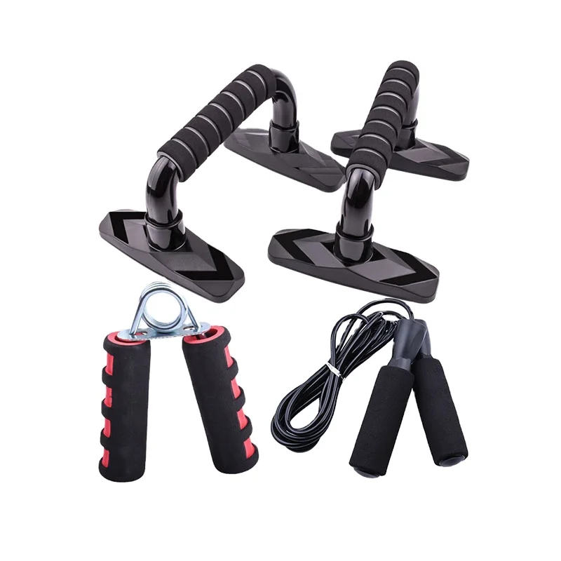 

Adjustable Push Up Frame Push Up Rod Family Fitness Equipment Type A Grips Uk Non Slip Skipping Rope For ProMag Hand Grip, Black