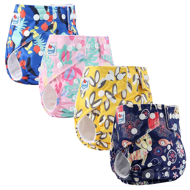 

Babyland manufacturer custom washable reusable baby pocket cloth diapers
