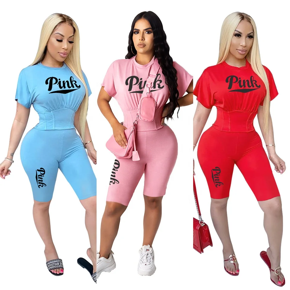 

MT73-6566 2020 letter print crop top + ruffle bottom pants sports two piece tracksuit outfit 2 piece clothing set