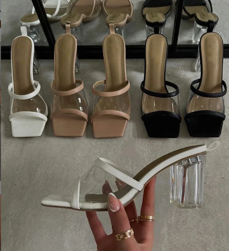 

2022 hot style Fashion Elegant Leisure High Heels MS72, Black