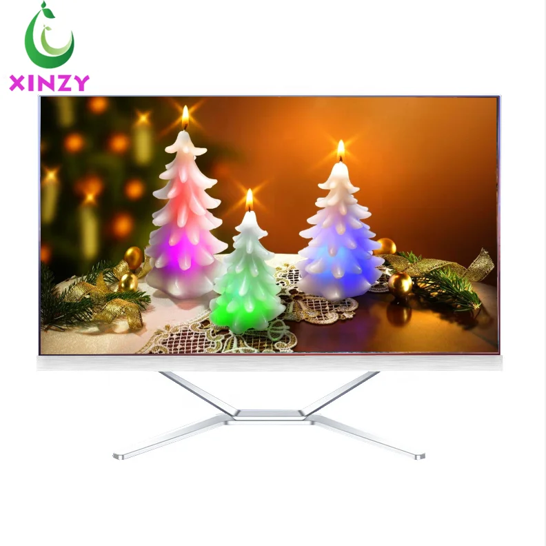 

XINZY Barbone system 24 inch LED monitor desktop computer screen 8GB RAM memory 480GB SSD storage aio pc