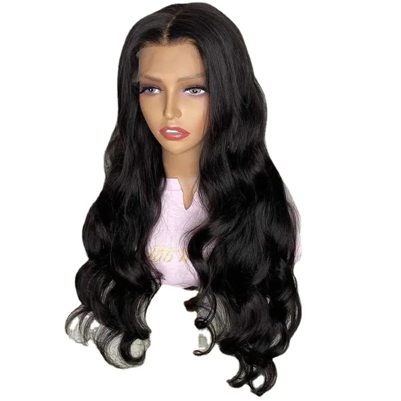 

Lace Front Human Hair Wigs For Women Body Wave Lace Front Wig Lace Frontal Wig 26 inch Transparent Highlight