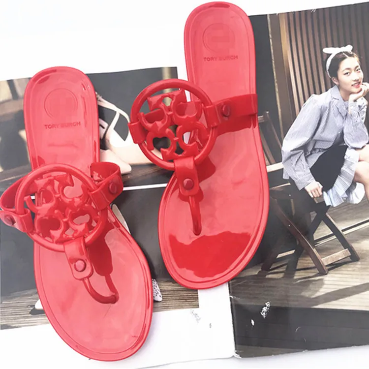 
Summer footwear 2020 fashion jelly ladies flip flop l beach slippers women latest lady summer footwear pvc footwear for girl 