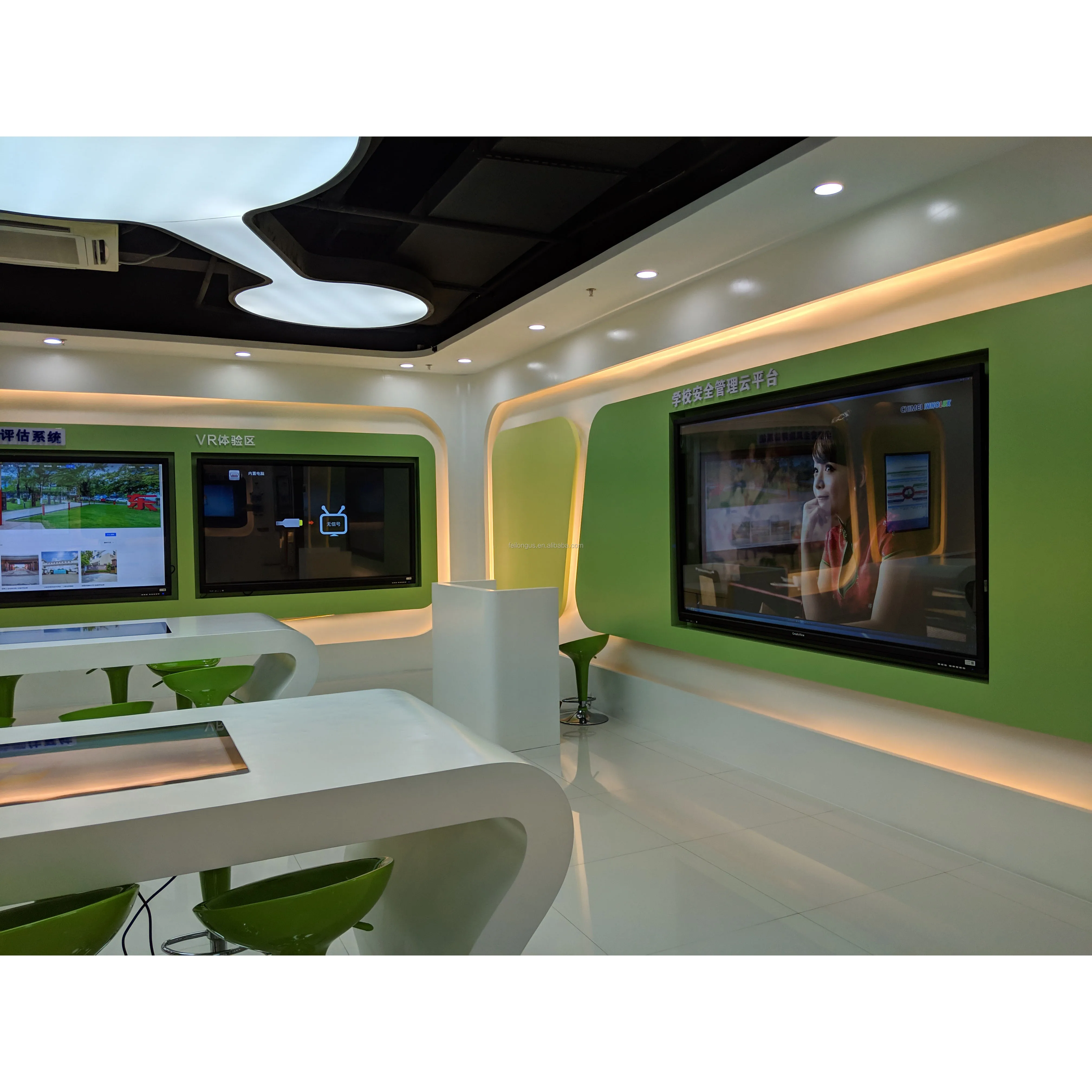 
100 Inch Smart Interactive Display Monitor For Office, Touch Screen Smart Board, Integrated Projectors, Whiteboard, Screen 