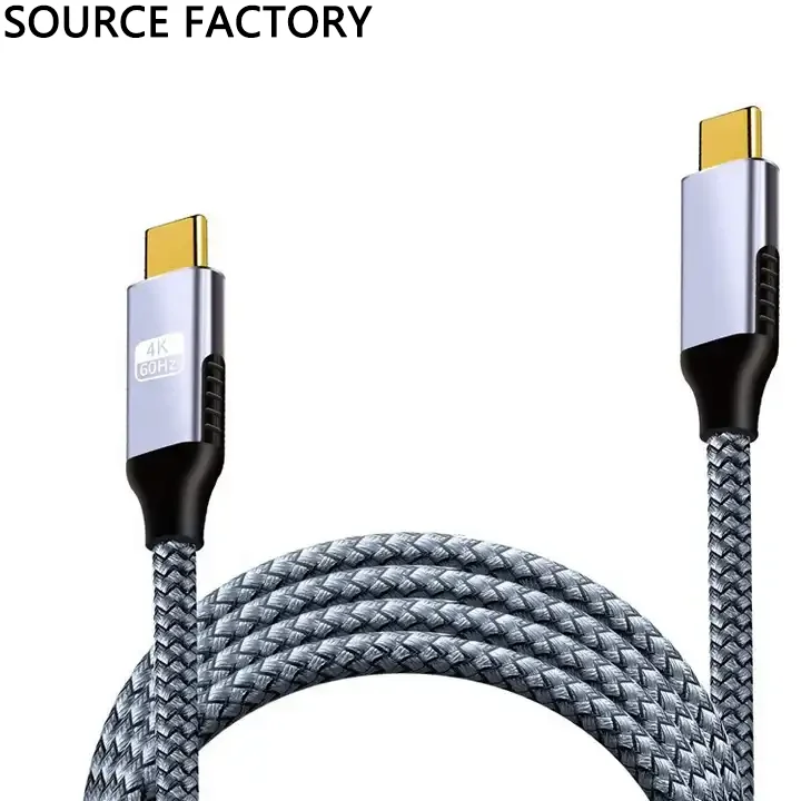 

QC3.0 PD 3A Type-c Type C to C Protector Fast Charging mobile Usb Cable Usb Cable For Android Phone