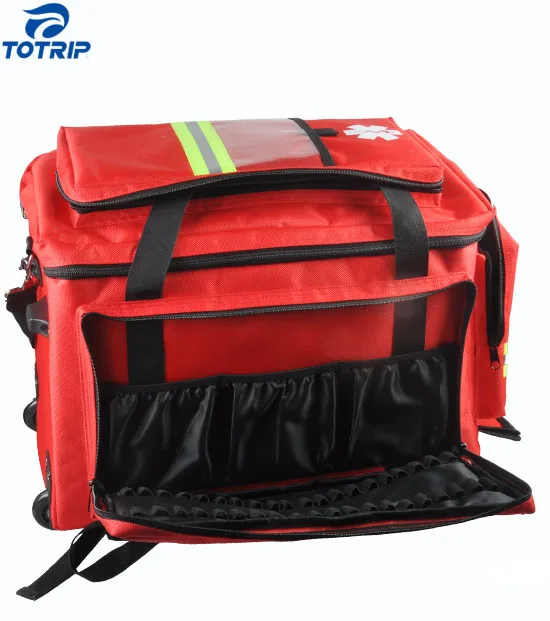 Waterproof Supper Capacity Empty Survival molle medical EMT Trauma trolley Bag 