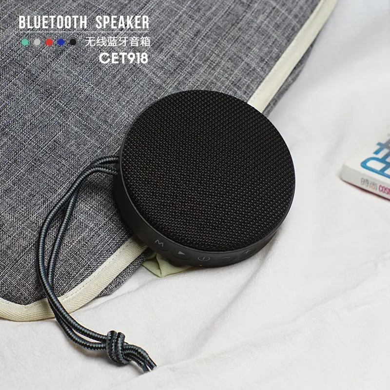 Best seller Gift promotion Logo OEM Mini home portable hand free table hifi 6W waterproof Wireless Speaker - ANKUX.COM
