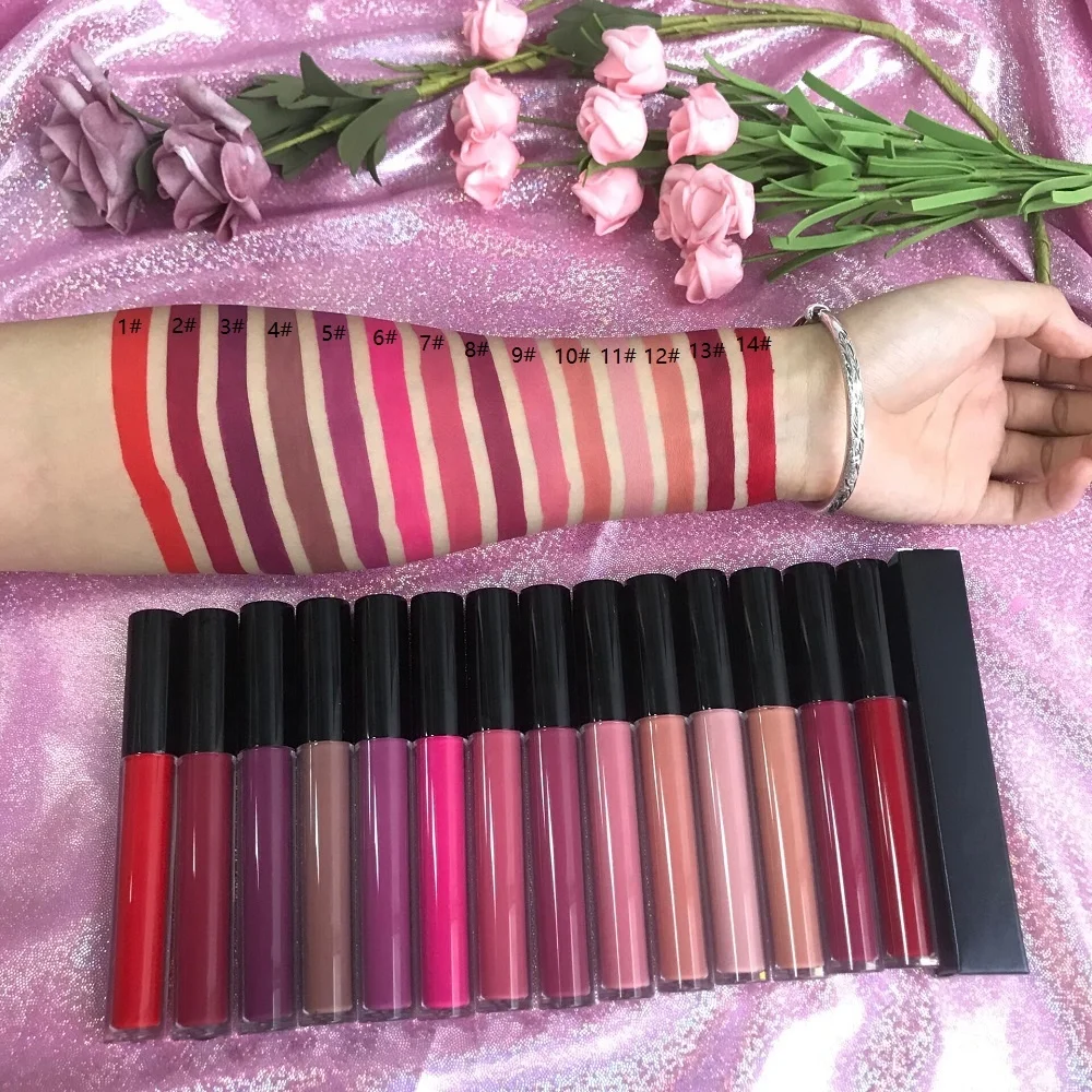 

Best sell custom private label waterproof matte liquid lipstick