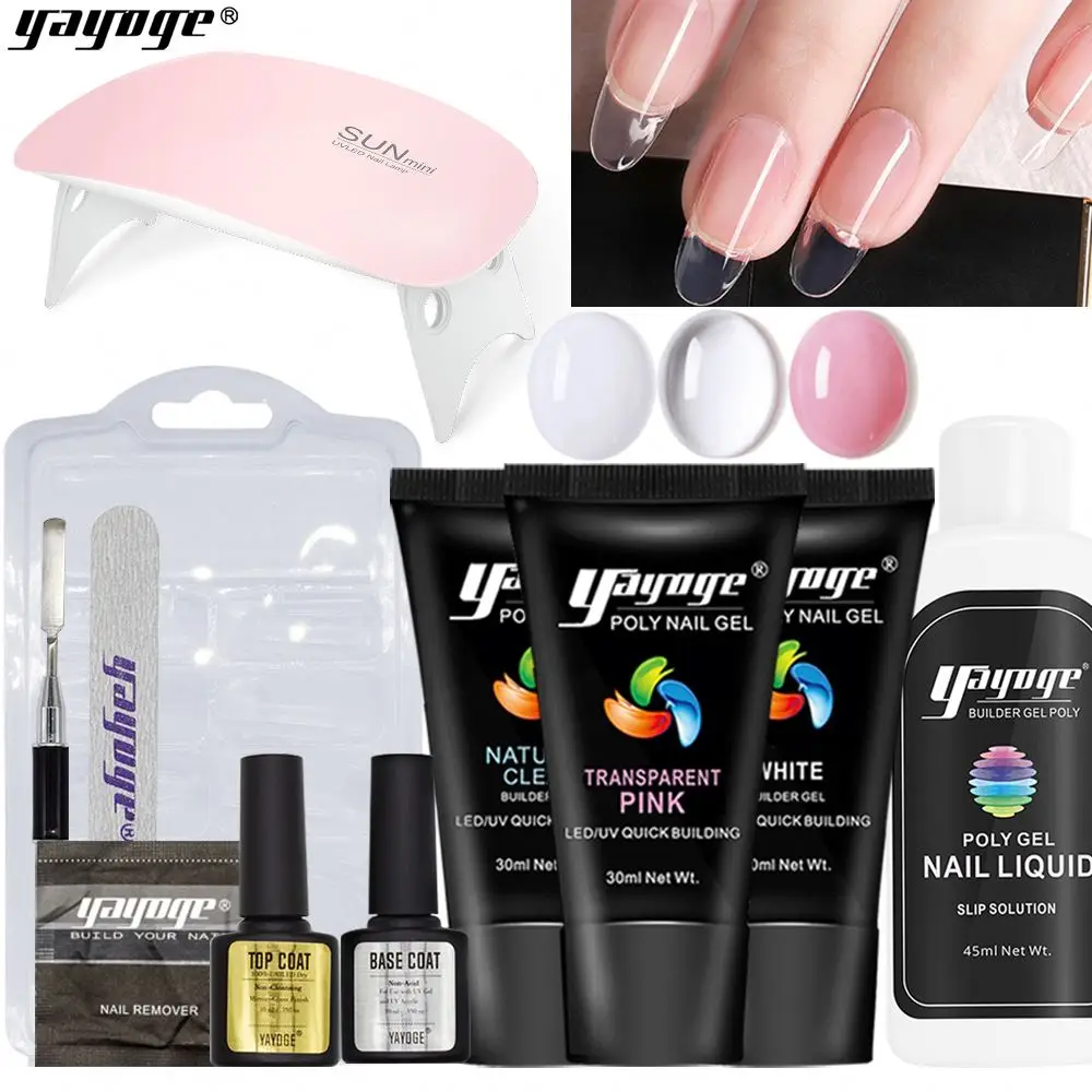 

New Nail Art 2020 Arte De U as Poly-gel Sets Nail Set Amazon Kit