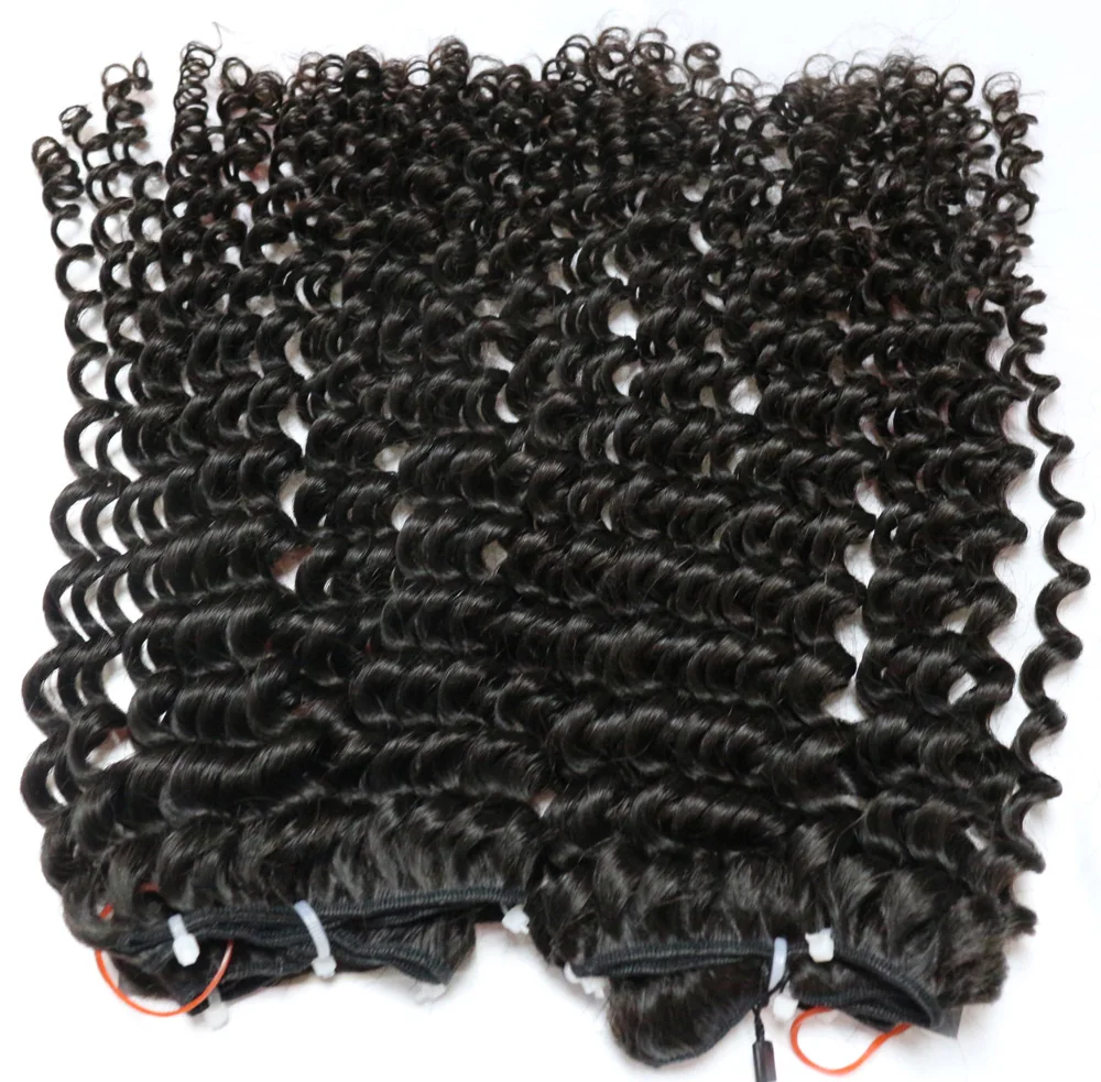 

100% vrigin raw wholesale price Brazilian human hair extension tight curly bundles