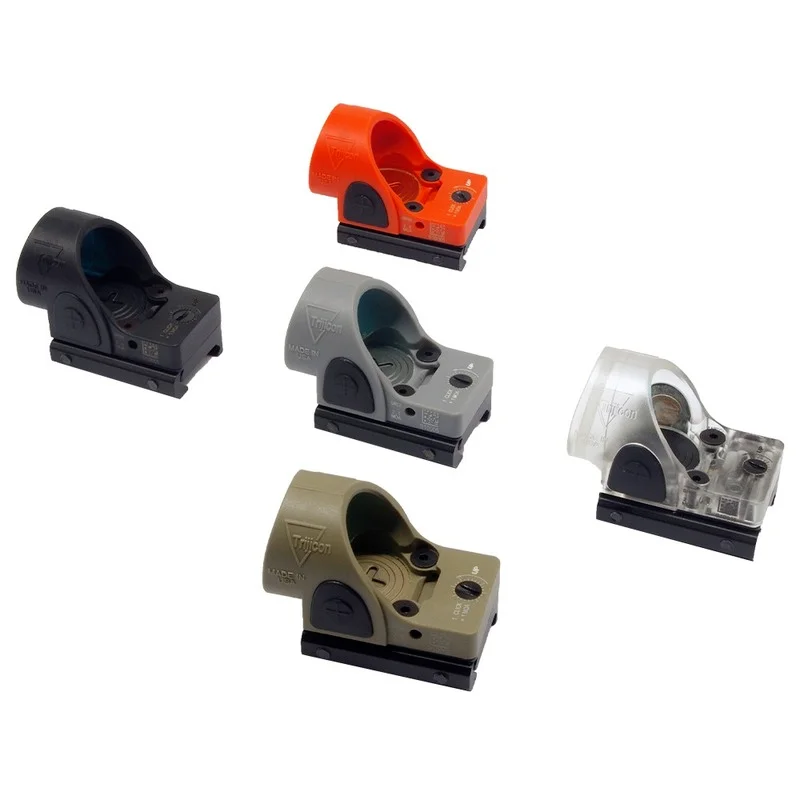 

RMR SRO Red Dot Sight Collimator Glock / Rifle Reflex Sight Scope fit 20mm Rail for Hunting, Black / tan / withe / gray / orange