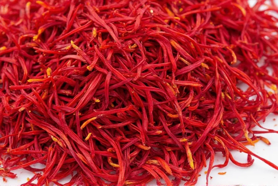 Platter of golden-colored desserts featuring saffron