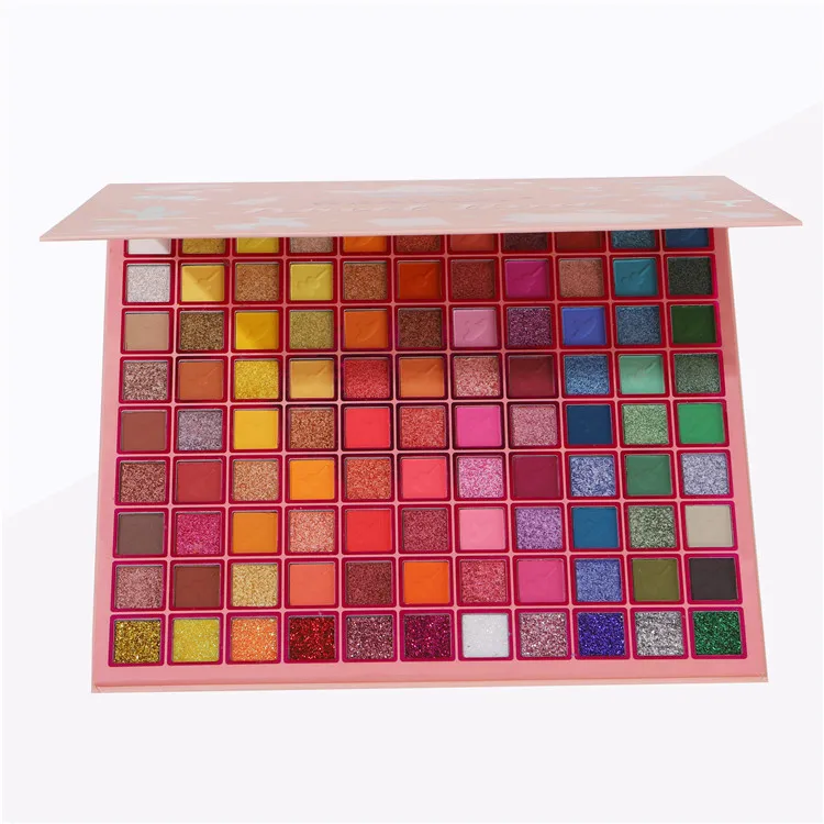 

Wholesale 99 color big eyeshadow palette glitter matte eyeshadow cosmetics for sale waterproof eyeshadow