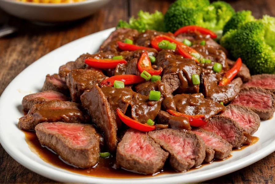 Authentic Chinese Pepper Steak Recipe in 30 Minutes