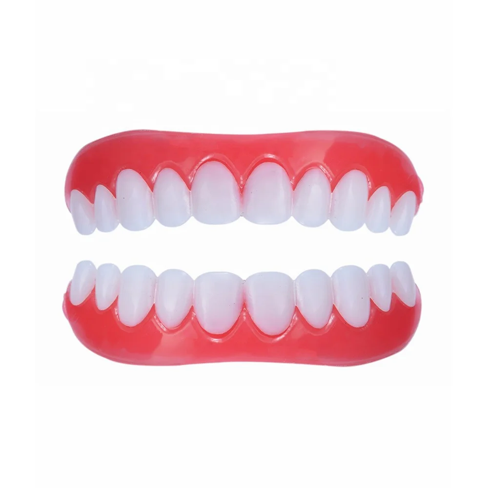 

Stock perfect big smile on confidence instantly comfort fit flex teeth top bottom cosmetic veneer fits As Seen On TV