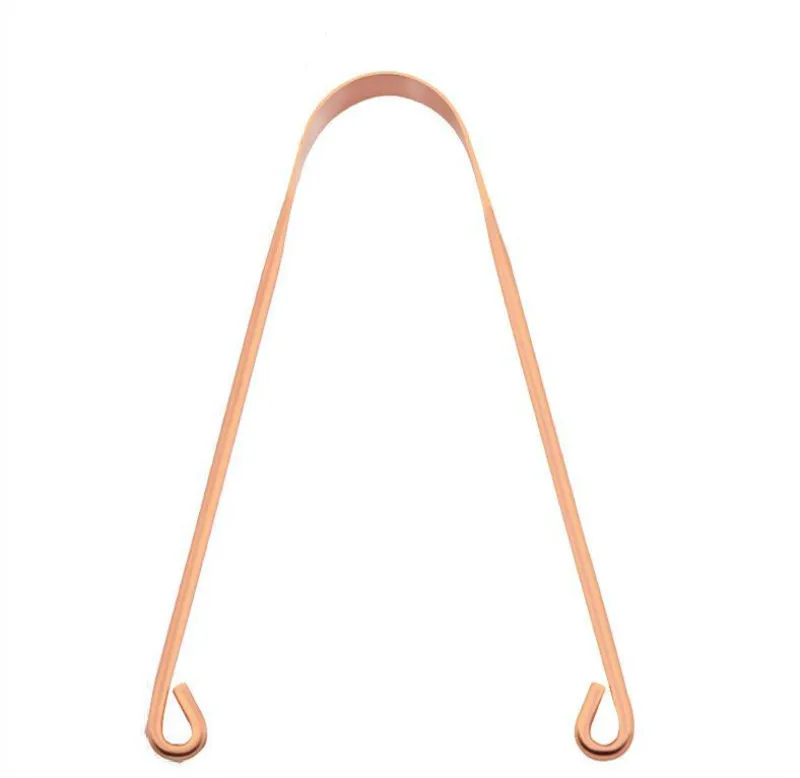 

Fresh Breathe Oral Cleaner Tongue Scraper Tongue Cleaner with Copper Materials