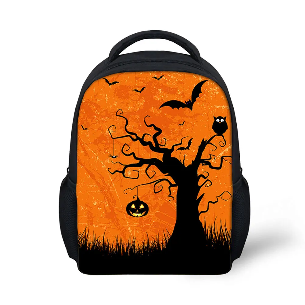 

custom cartoon fashion Halloween animal kids suppliers sublimation school backpack