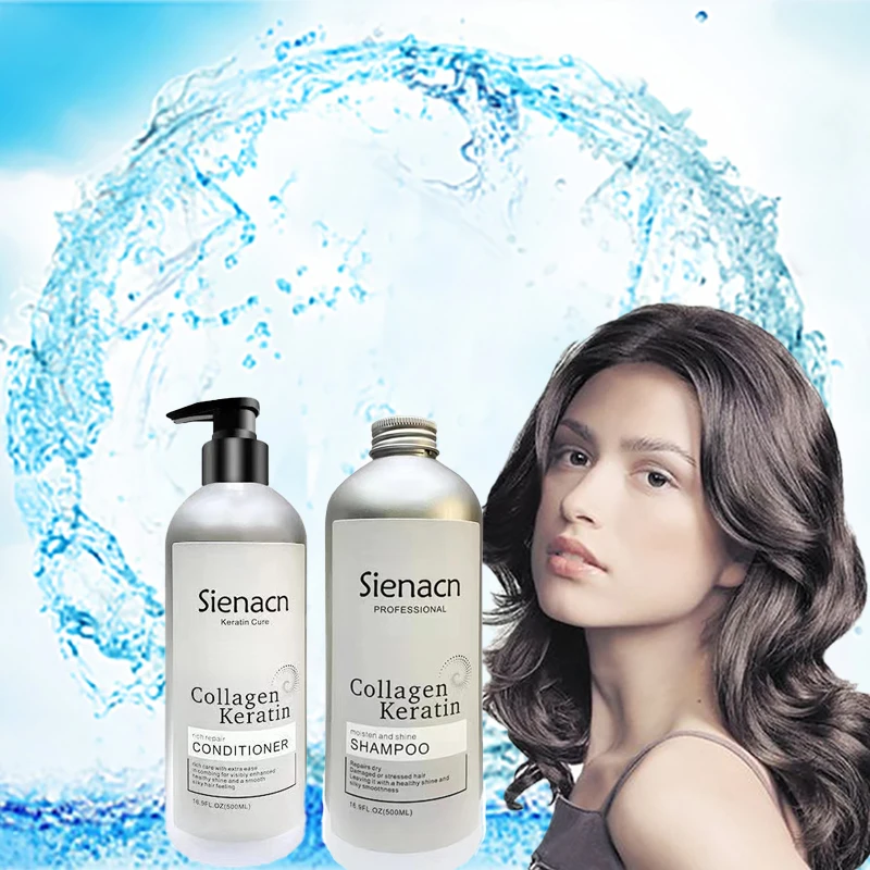 

2021 Hot-Selling Natural Organic Keratin Herbal Hair Conditioner and Anti Dandruff Collagen Keratin Shampoo