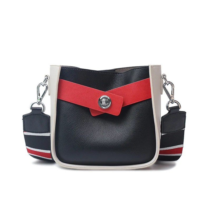 

New Design Fashion Style Bucket Bag Multifunction Shoulder Bag Women Quality Leather Crossbody Bag