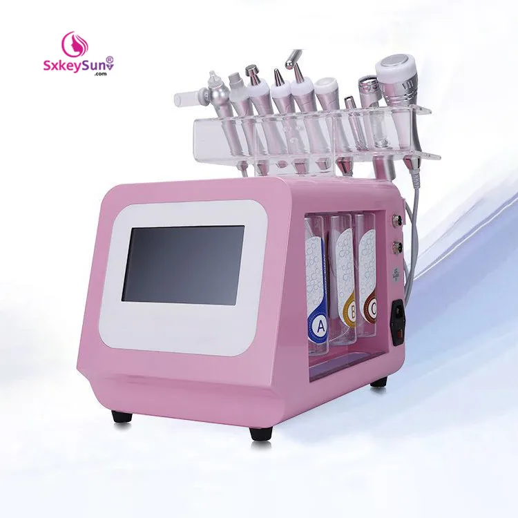 

11 In 1 Aqua Peeling Device 2021 New Aqua Peel Beauty Salon Machine For 9d Hydrogen And Oxygen Aqua Peel, 7 colors