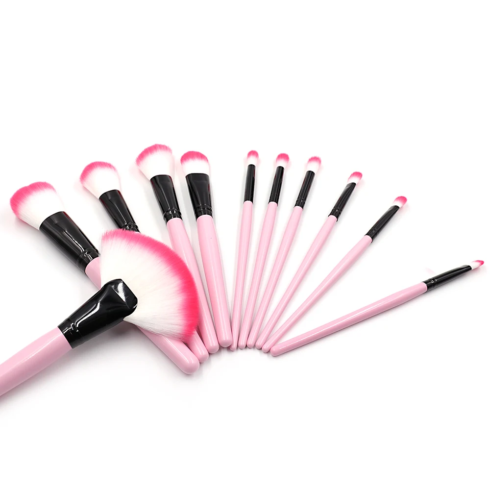 

2021 Professional Pink 24PCS Makeup Brushes Set Kit with Travel Case
