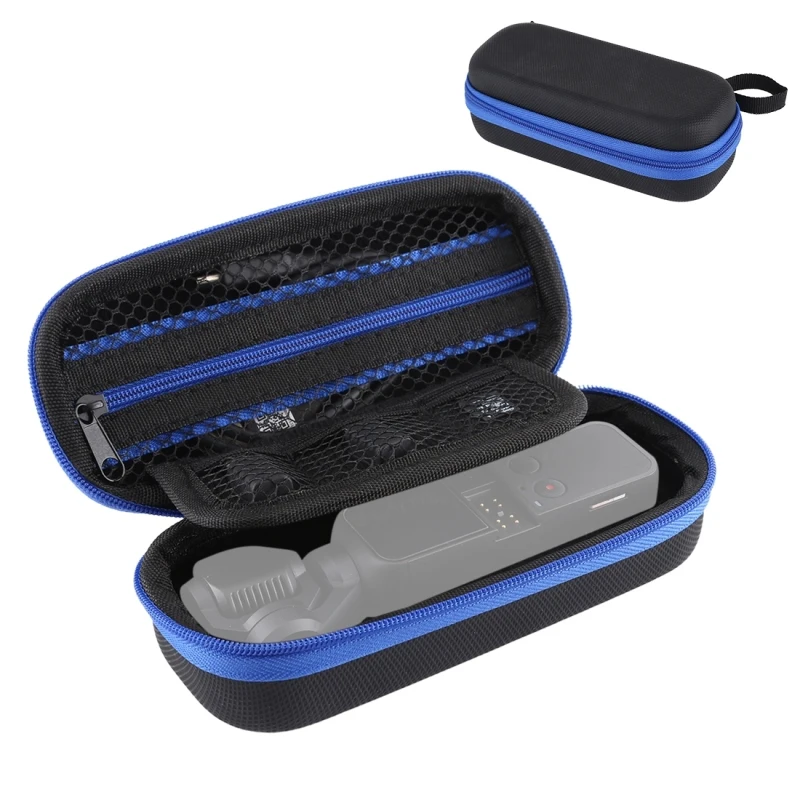 

Dropshipping PULUZ Portable Mini Diamond Texture PU Leather Storage Case Camera Bag for DJI Osmo Pocket Gimbal
