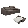 Wholesale living room furniture metal frame folding fabric sofa bed