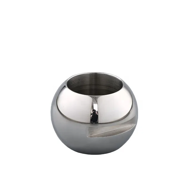 
china supplier water use stainless steel straight through floating valve ball 