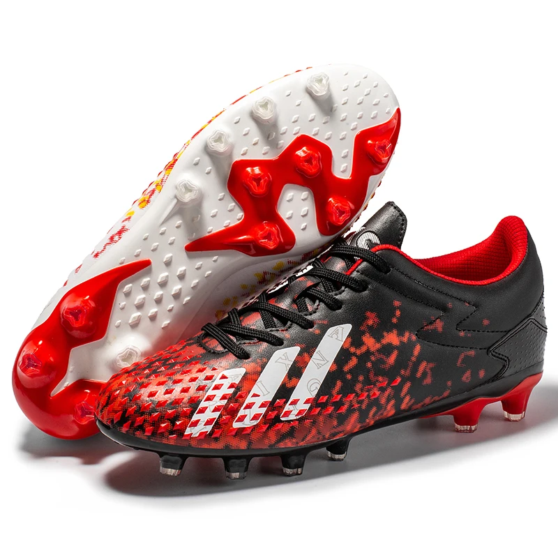 

Mesh Upper Soccer Shoes Lightweight Sepatu Bola Bekas Breathable Copa Mundial Football Shoes