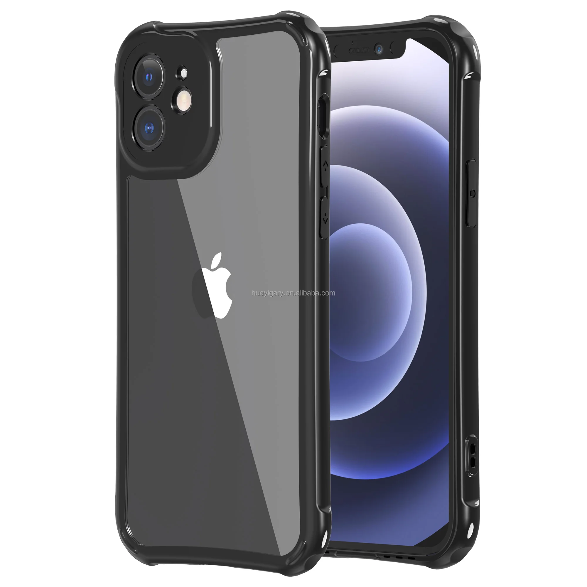 

Crystal Clear Soft TPU Case Compatible with iPhone 12 ProMax Designed for iPhone 12ProMaxi Case Protective Shockproof Cover