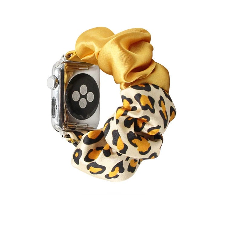 

SKYLET Scrunchies watch strap Elastic for I Watch Scrunchies 38mm 42mm For Apple Iwatch Watch Band