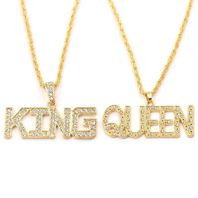 

Custom Personalised Rhinestone Letter Womens Stainless Steel Necklace, Photo