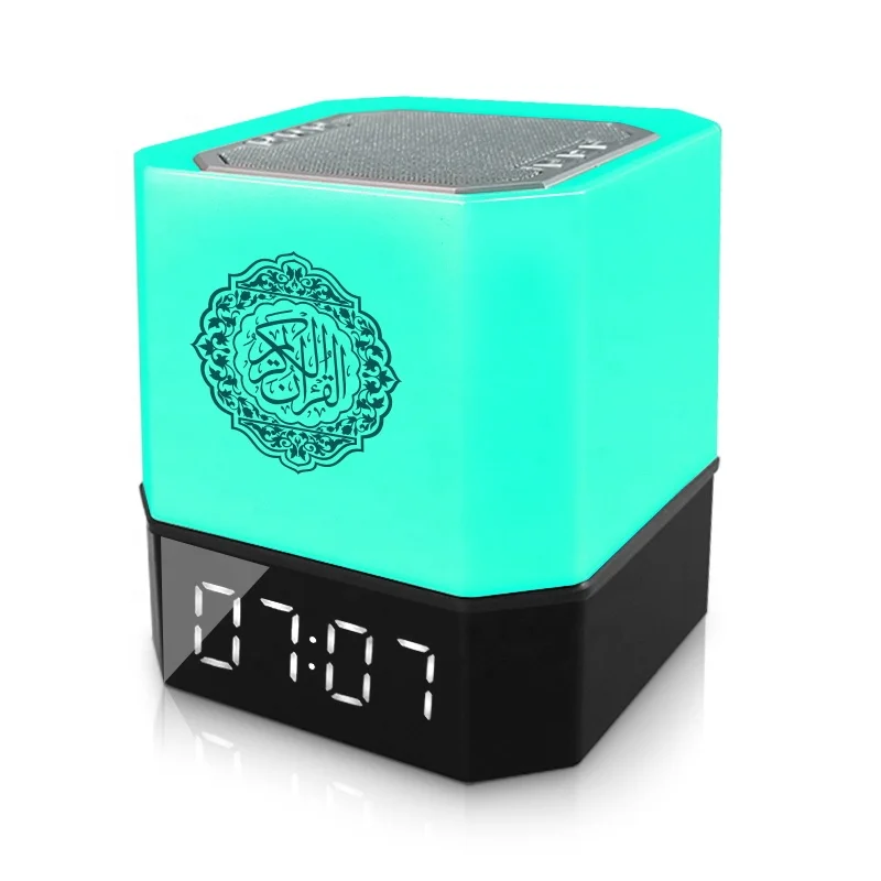 

Support Led Quran Speaker for Custom Ealim 8GB/16GB Mini Speaker Digital Quran Bluetooth Speaker Play Quran 5-10hours 16/8GB ODM, White+ gold