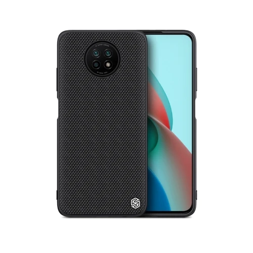 

Dropshipping Best Seller 3D Textured Nylon Fiber TPU Case for Xiaomi Redmi Note 9 5G NILLKIN, Black