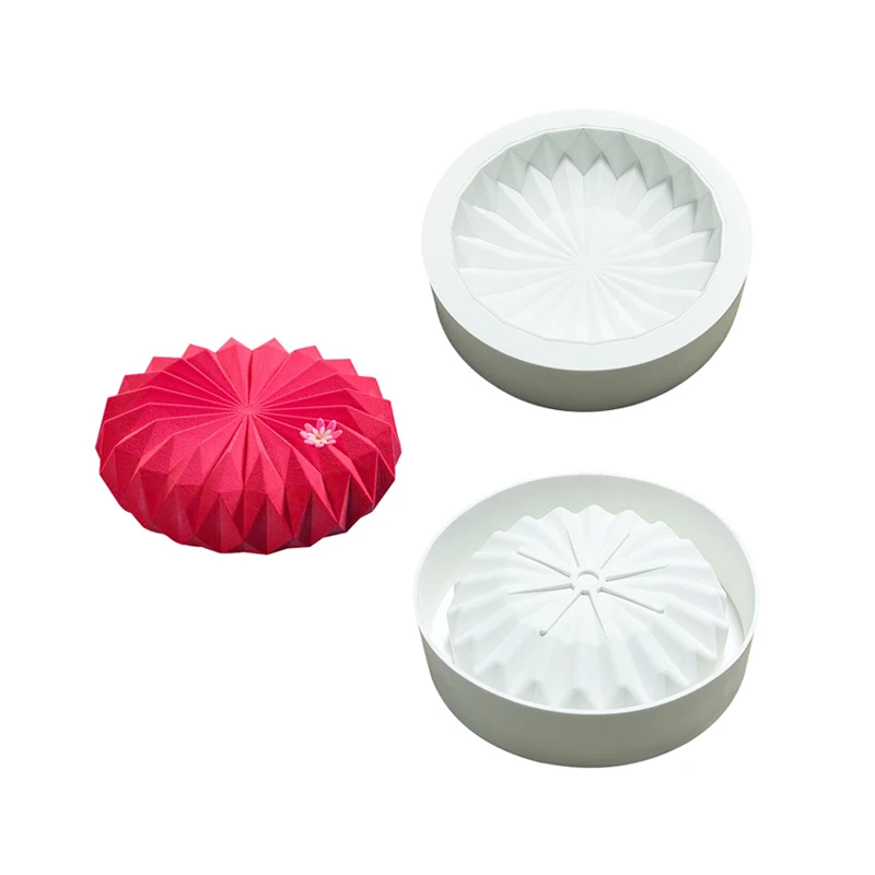 

Origami shape silicone silicon cake mould moon cake mold Material Silicone Feature Sustainable,Stocked, Customized color