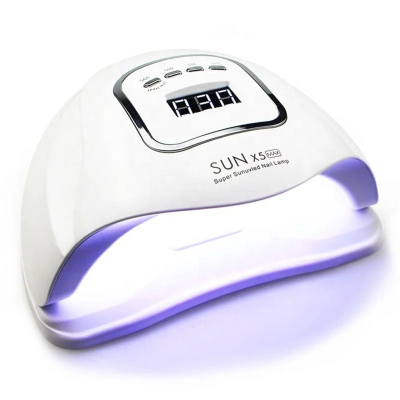 

SUNX5 MAX 80w Professional nail supplier polish dryer curing led uv nail lamp for salon, White