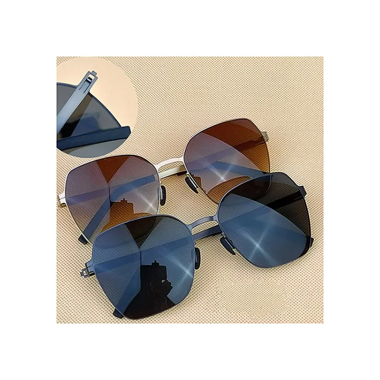 

Men's And Women's Atmospheric Color Film Polarizer High-end Fashion Driver Pilot Sunglasses